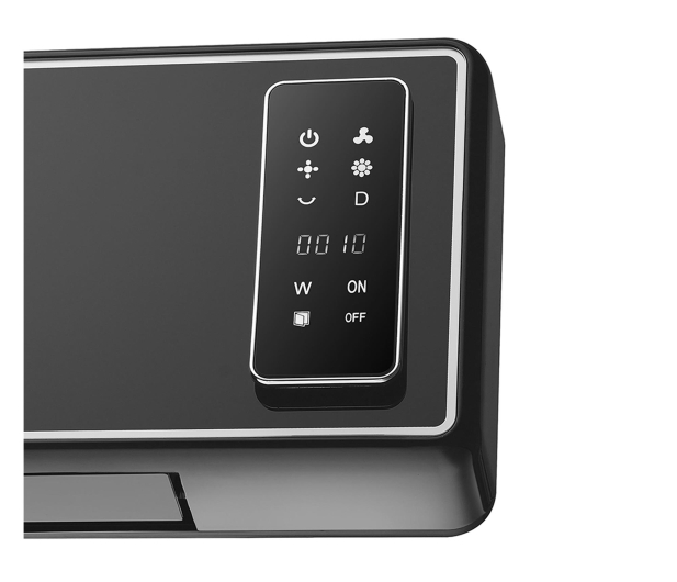 NOVEEN Kurtyna powietrzna HC3399 X-LINE TUYA WIFI SMART BLACK - 1601582 - zdjęcie 3